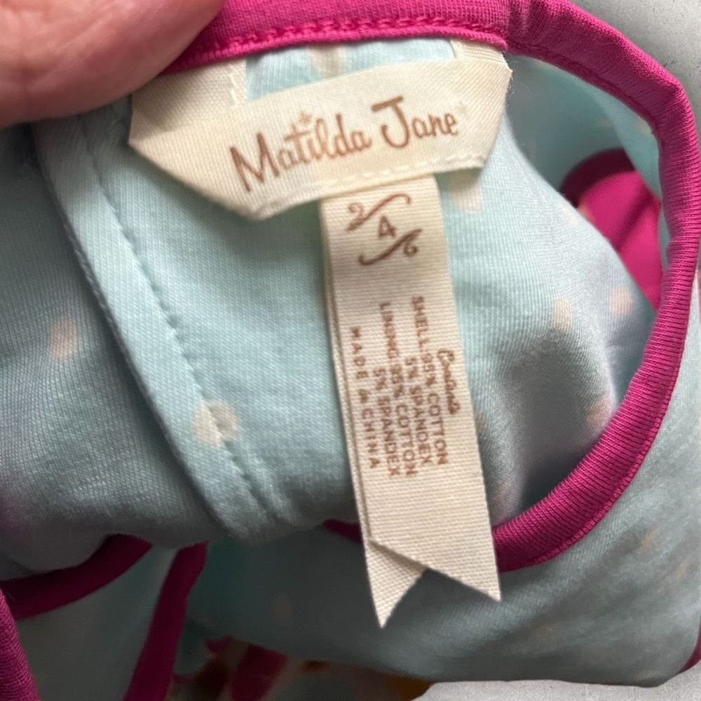 Matilda Jane Floral Tunic, Size 4 - Picture 8 of 9